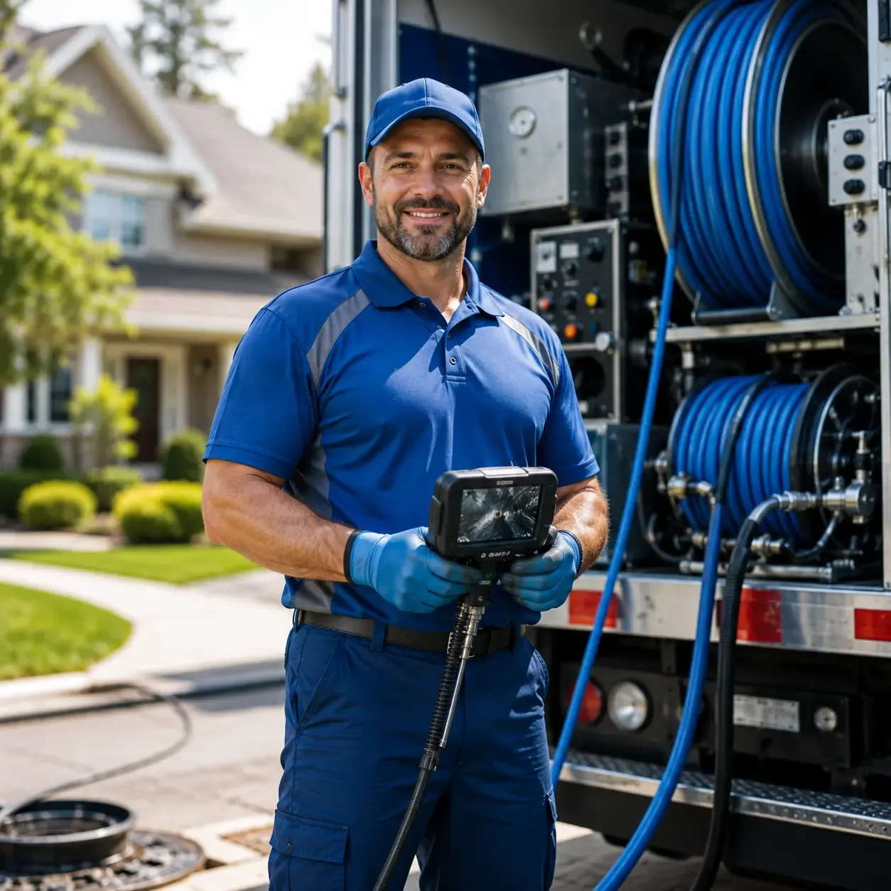 Local outdoor drain cleaning specialists in Grand Ledge, MI